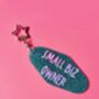 The 'Small Biz Owner' Sparkly Motel Keyring / New Business Congratulations Gift / Fun Shop Owner Gift For Her, thumbnail 2 of 6