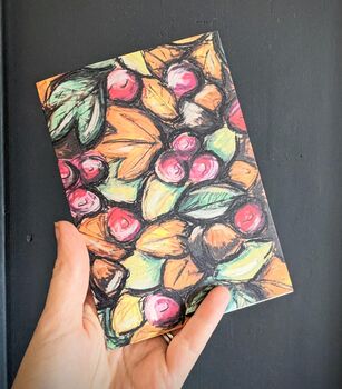 Autumn Wreath Biscuit Box And Greetings Card Gift, 6 of 7