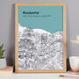 Personalised Winchester Graduation Gift Print, thumbnail 4 of 9