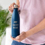 Personalised Metal 'Daddy Bear' Thermos Flask For Dad, thumbnail 1 of 3