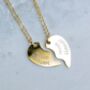 Bff Engraved Birth Stone Necklaces Duo, thumbnail 7 of 9