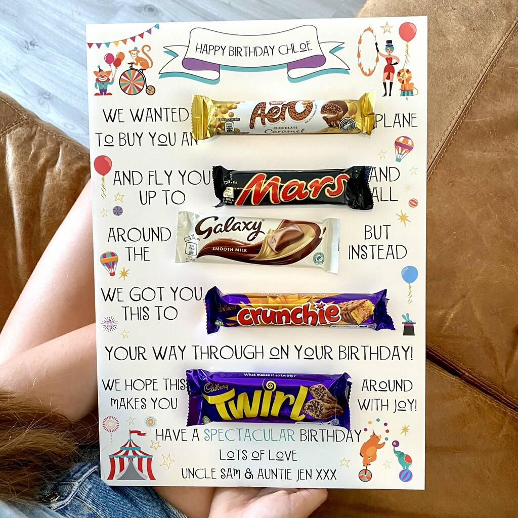 Personalised Children's Chocolate Board, 1 of 10