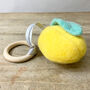 Pure Cashmere Apple Teether, thumbnail 6 of 9