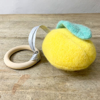 Pure Cashmere Apple Teether, 6 of 9