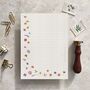 Pressed Wildflowers Letter Writing Set, thumbnail 3 of 7