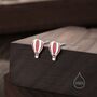 Sterling Silver Hot Air Balloon Stud Earrings, thumbnail 6 of 10