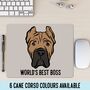 Cane Corso Mouse Mat, thumbnail 1 of 4