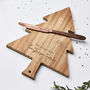 Christmas Personalised Wooden Chopping Board, thumbnail 8 of 10