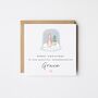 Peter Rabbit Snowglobe Grandson Christmas Card *Fully Personalised, thumbnail 3 of 3