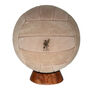 Personalised Engraved Hand Sewn Suede Leather Football Ball Size Five, thumbnail 10 of 12