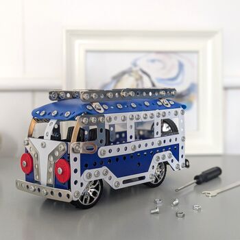 Make Your Own Campervan Metal Construction Set, 3 of 8