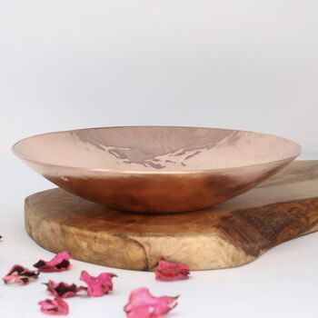 22nd Anniversary Gift, Personalised Copper Bowl, 2 of 10