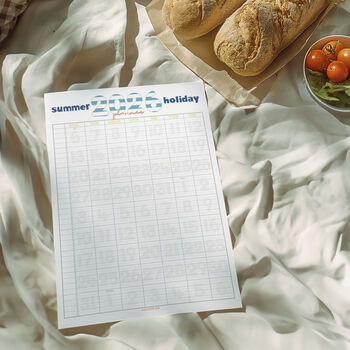 2026 Summer Holiday Wall Planners, 5 of 5