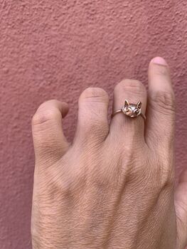 Victorian Head Fox Ring, 7 of 9