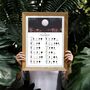 Mushrooms 2025 Lunar Calendar A4 Print, thumbnail 3 of 3