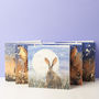 Hare Greeting Cards, thumbnail 1 of 2
