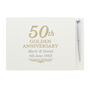 Personalised 50th Golden Anniversary Book, thumbnail 2 of 7