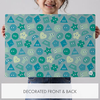 Personalised Iceland Jumbo Shapes Wooden Name Puzzle, 2 of 5