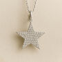 Personalised Sterling Silver Twinkling Star Necklace, thumbnail 1 of 9