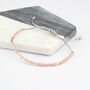 Morse Code 'Strong And Fearless' Bracelet, thumbnail 4 of 7
