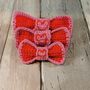 Valentines Day Pet Bow Tie, Two Sizes, Two Styles, thumbnail 3 of 5