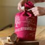 Winter Fox Linen Bread Bag, thumbnail 2 of 7