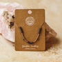 Crystal Faceted Bracelet With 18 K Gold Plated Accent Beads And Charms, thumbnail 9 of 9