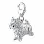 Westie Sterling Silver Charm, thumbnail 3 of 10