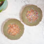 Iridescent Rose Gold Geode Resin Coasters, thumbnail 7 of 12