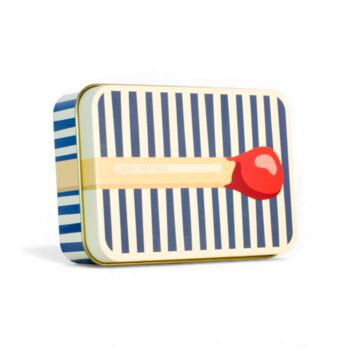 Match Tin Storage Box Candle Orange Home Accessory Matches | Matchus Longus Black, 6 of 7