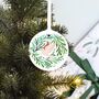 White Dove Christmas Decoration, thumbnail 1 of 5