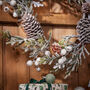 Extra Large Snowy Winter Wreath, thumbnail 2 of 3