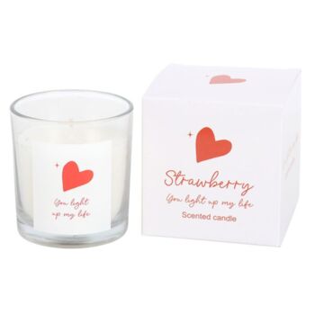 Valentines Candle Gift You Light Up My Life, 2 of 4