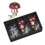 Christmas Clip On Toadstool Decoration Set, thumbnail 2 of 5