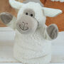 Sheep Hand Puppet With Personalised Keepsake Keyring, thumbnail 1 of 5