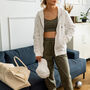 Embroidered Wifey Crop Top, thumbnail 2 of 7