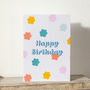 Retro Happy Birthday Card, thumbnail 4 of 7