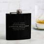 Personalised Graduation Engraved Hip Flask, thumbnail 4 of 12