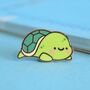 Cute Turtle Enamel Pin, thumbnail 1 of 5