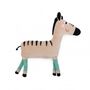 Stripy Pants Zebra Rattle Toy, thumbnail 1 of 6
