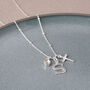 Personalised Build Your Own Birthstone Necklace April, thumbnail 1 of 5