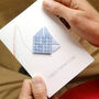 Happy Father's Day Origami Fishing Card, thumbnail 5 of 5