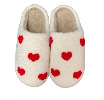 White Fluffy Soft Slippers In Different Designs, 3 of 4
