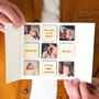 Personalised New Baby Photo Magnets Card, thumbnail 1 of 6
