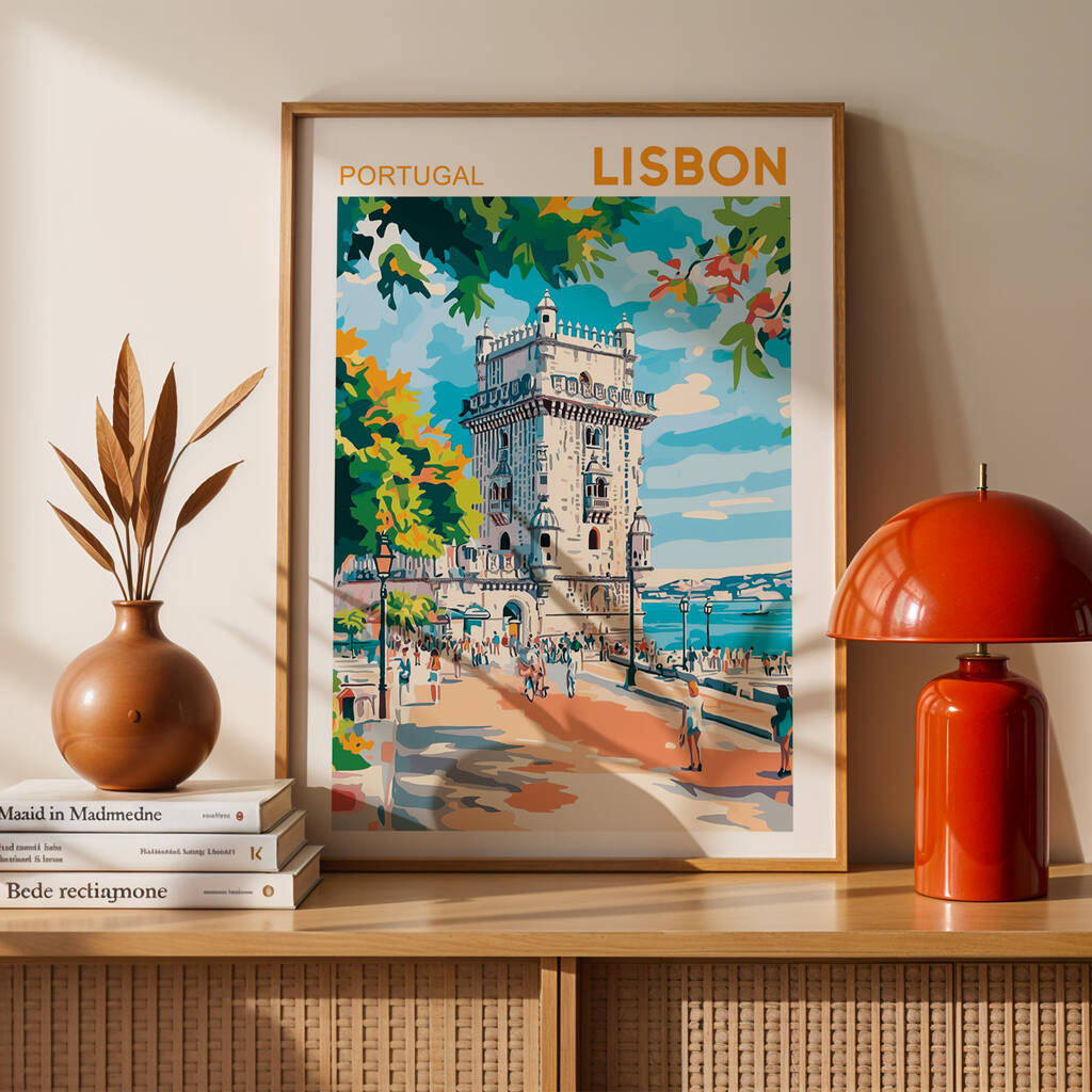 Lisbon, Portugal Poster, 1 of 8