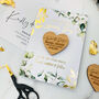 Save The Date Magnet With A Botanical Gold Foil Card, thumbnail 4 of 12