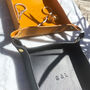 Italian Personalised Leather Tidy Tray, thumbnail 4 of 5