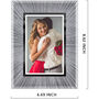 Pack Of Two Silver Glass Photo Frames, thumbnail 4 of 7