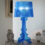 Blue Acrylic Transparent Table Lamp, thumbnail 2 of 2
