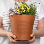 Wedding Personalised Flower Pot, thumbnail 1 of 5